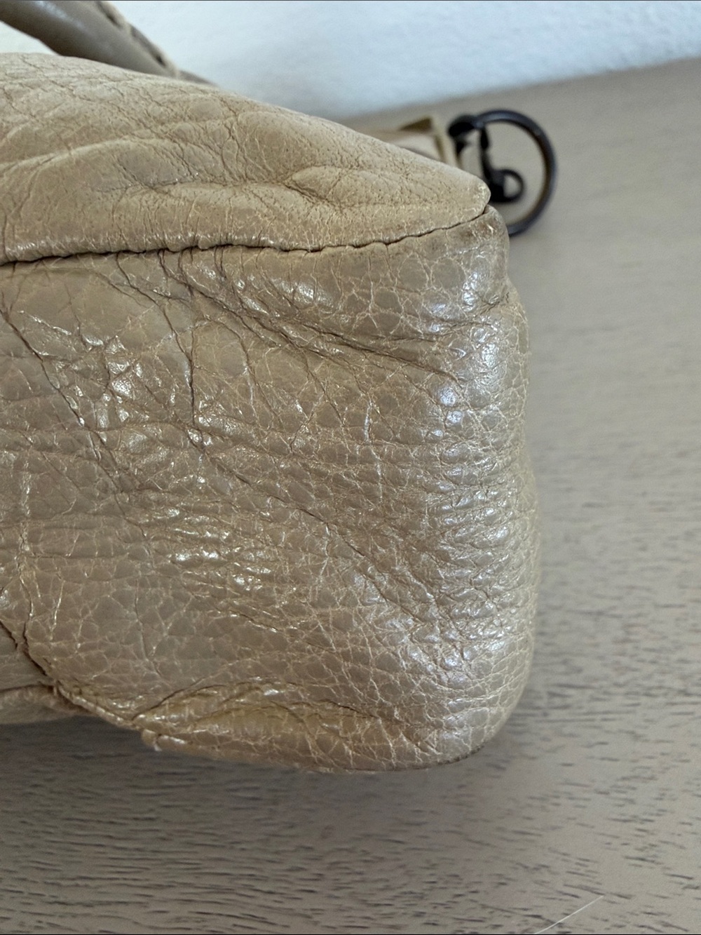 Balenciaga Classic City Bag Leather Shoulder Bag in Beige le First - Picture 4 of 10